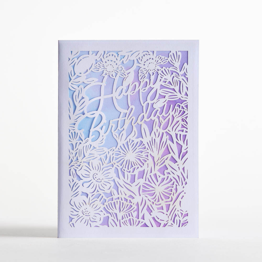 Floral Bee Birthday: Lovepop Moments™ Card