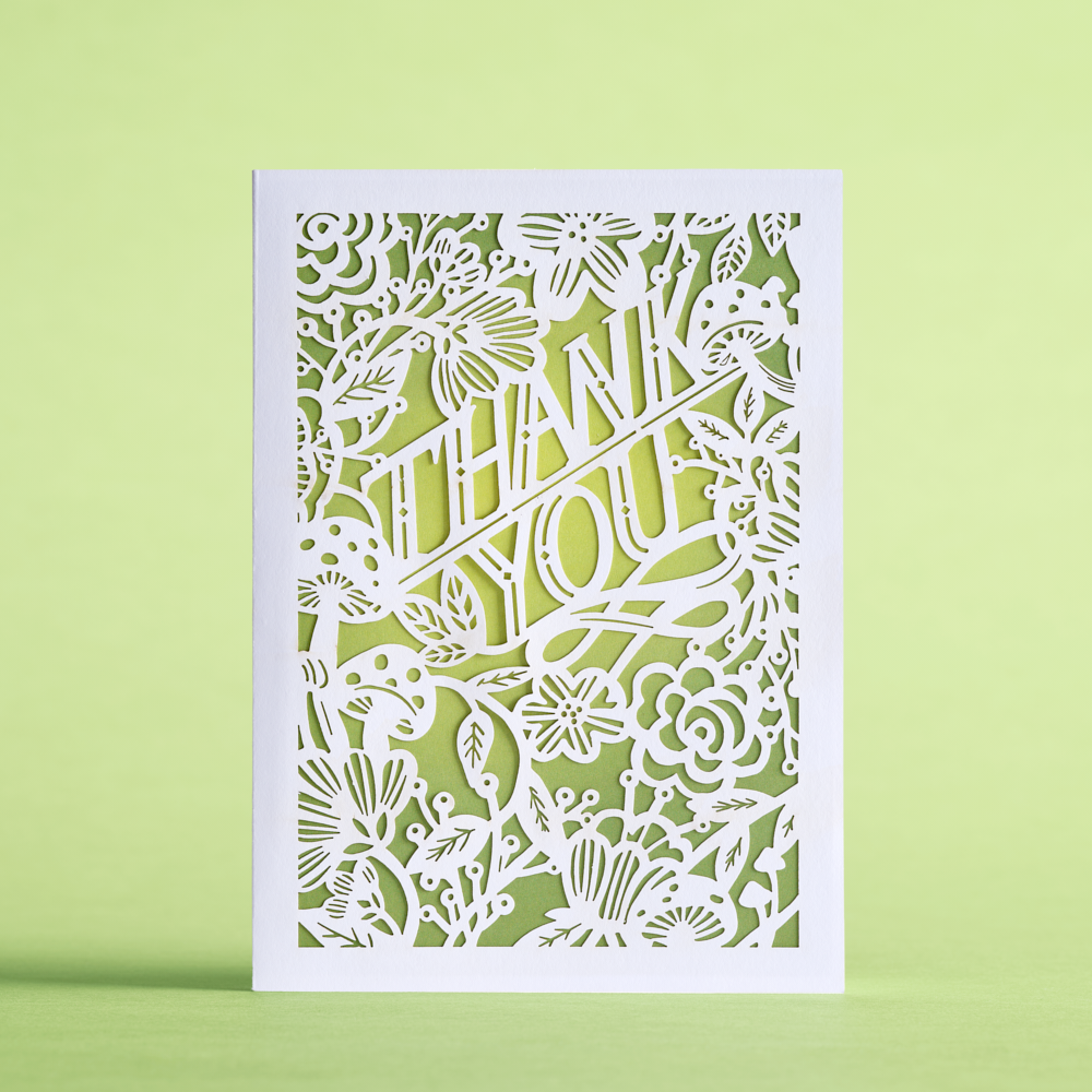 Flora Fauna Thank You: Lovepop Moments™ Card
