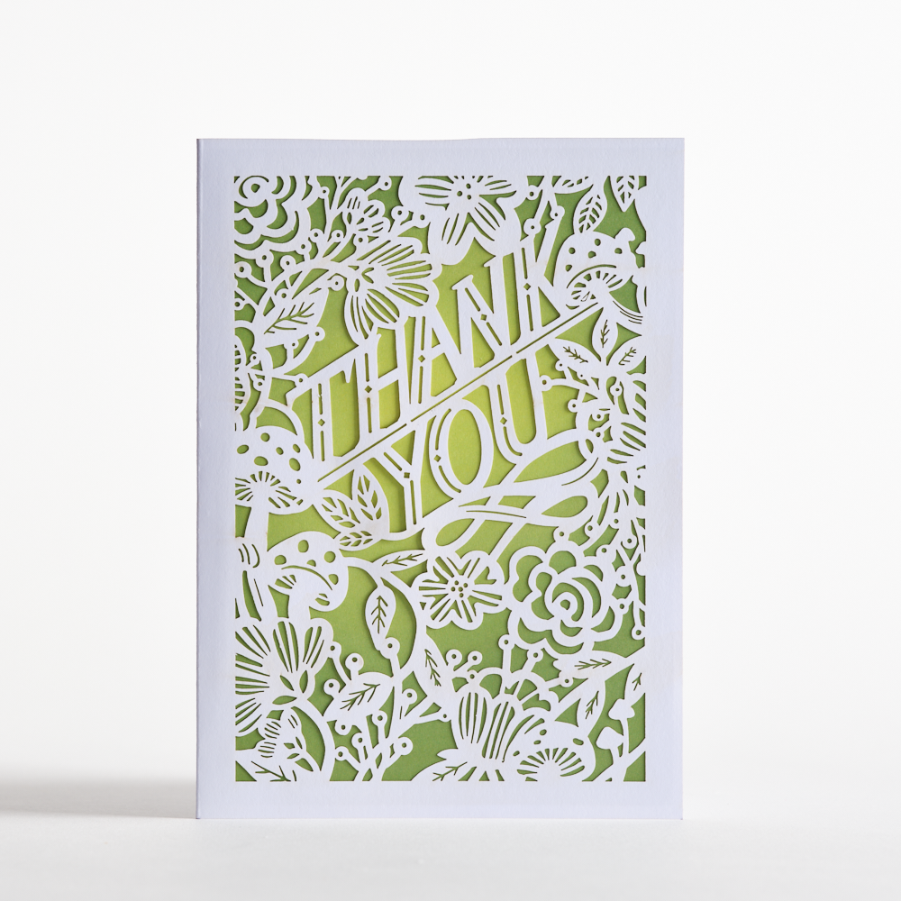 Flora Fauna Thank You: Lovepop Moments™ Card
