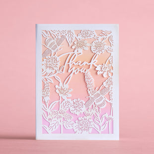 Bees Flora Thank You: Lovepop Moments™ Card greeting card -  Lovepop