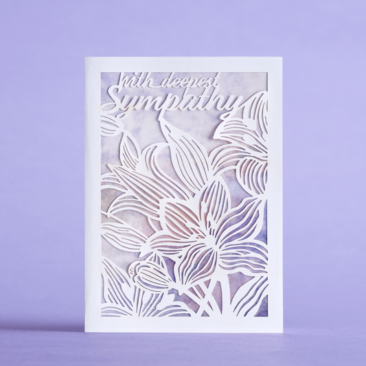 Sympathy Lillies: Lovepop Moments™ Card