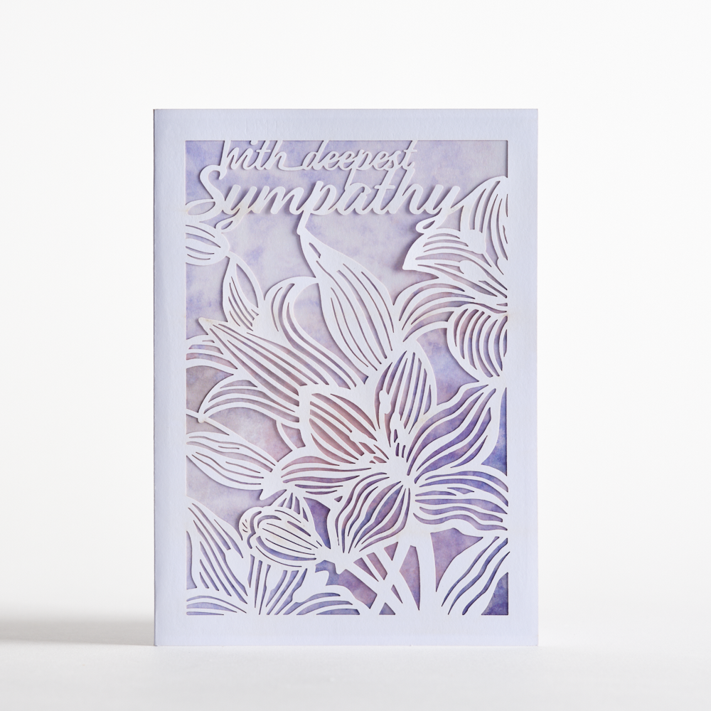 Sympathy Lillies: Lovepop Moments™ Card