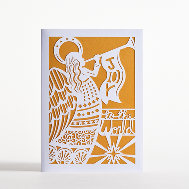 Joy to the World Angel Card 12-Pack: Lovepop Moments™