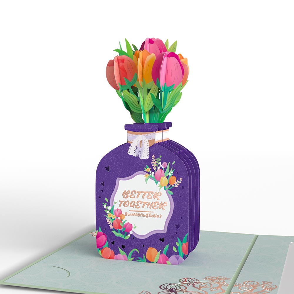 Better Together Pop-Up Card with Mini Potion Bouquet