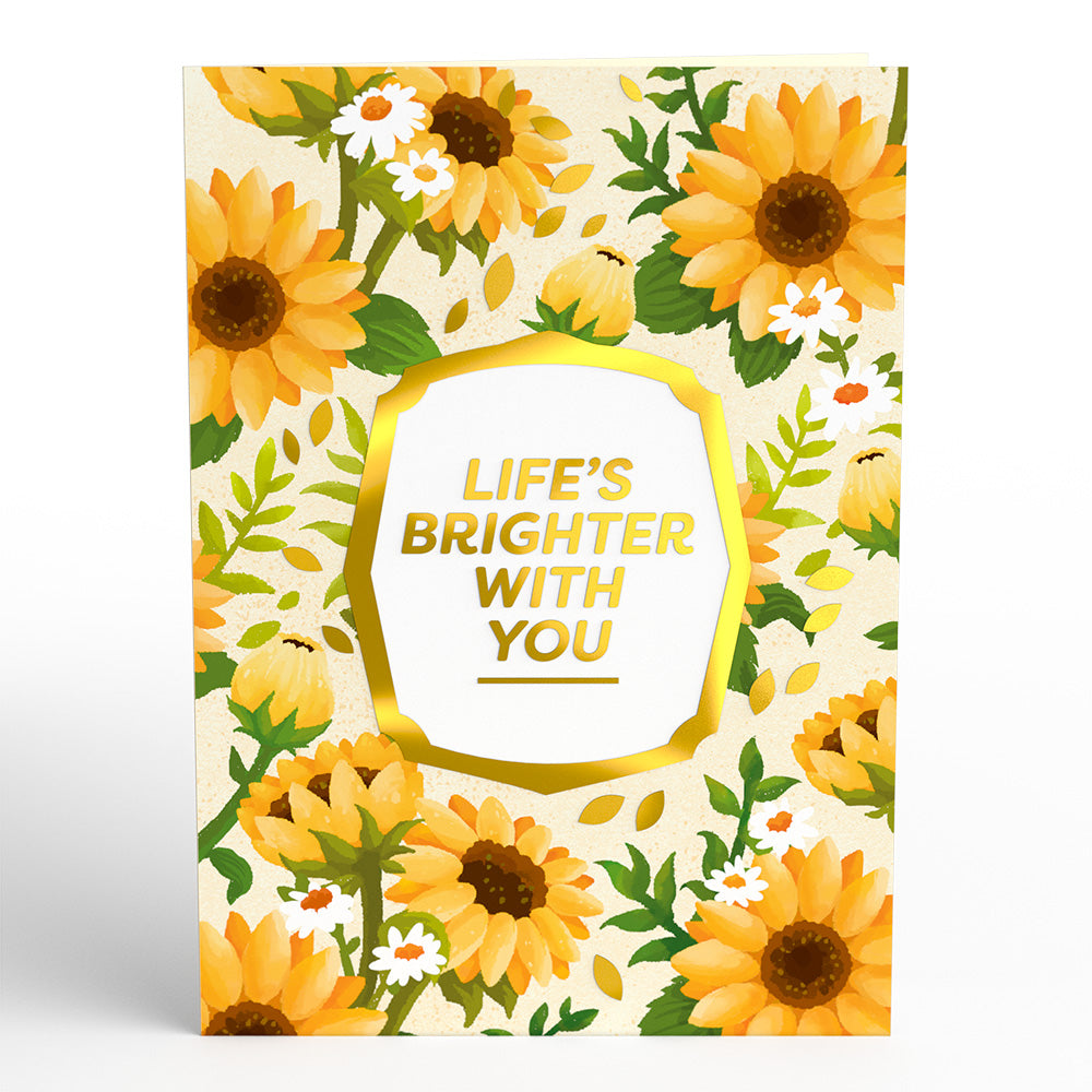 Friendship Love Thoughtful Pop-Up Card with Mini Potion Bouquet