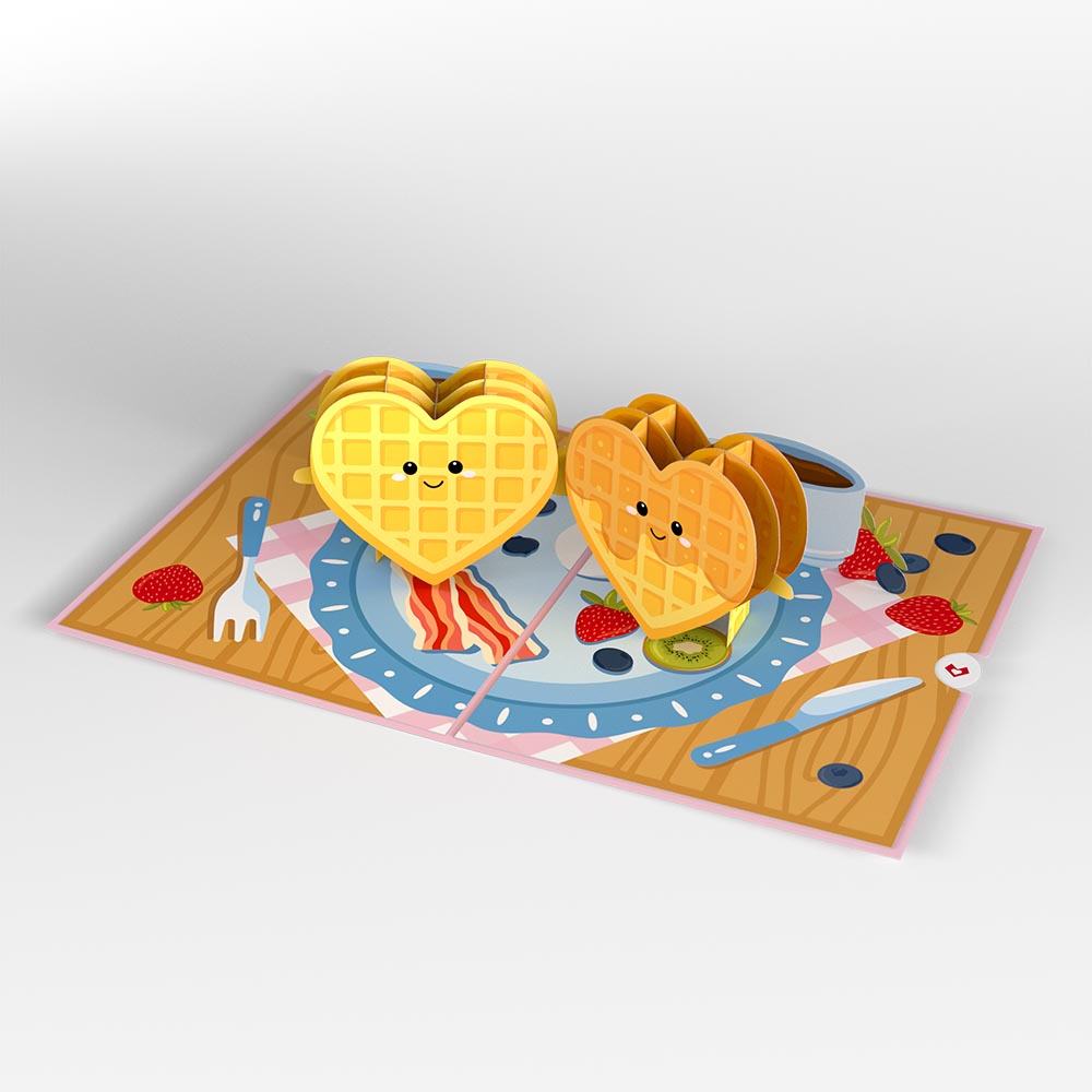 Like You a Waffle-Lot Pop-Up Card
