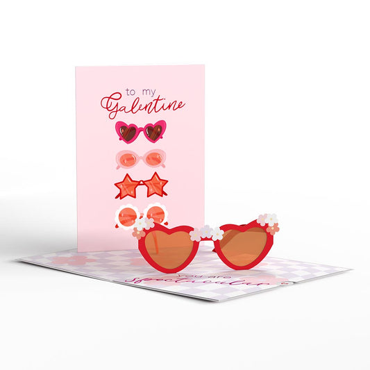 Spectacular Galentine's Day Pop-Up Card