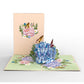 Hydrangea Butterfly Pop-Up Card & Bouquet Bundle