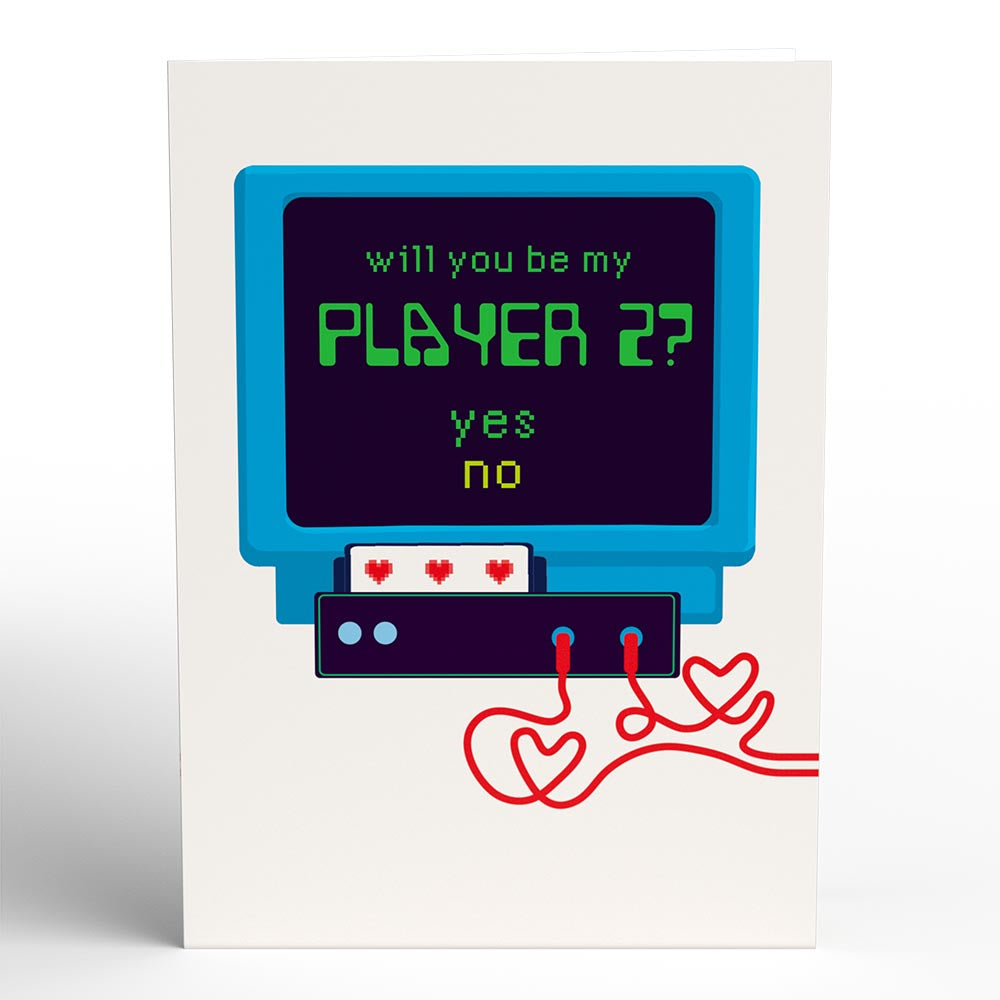 Gamer Love Pop-Up Card