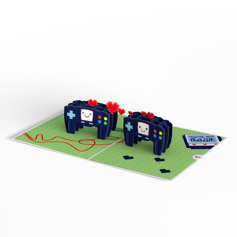 Gamer Love Pop-Up Card