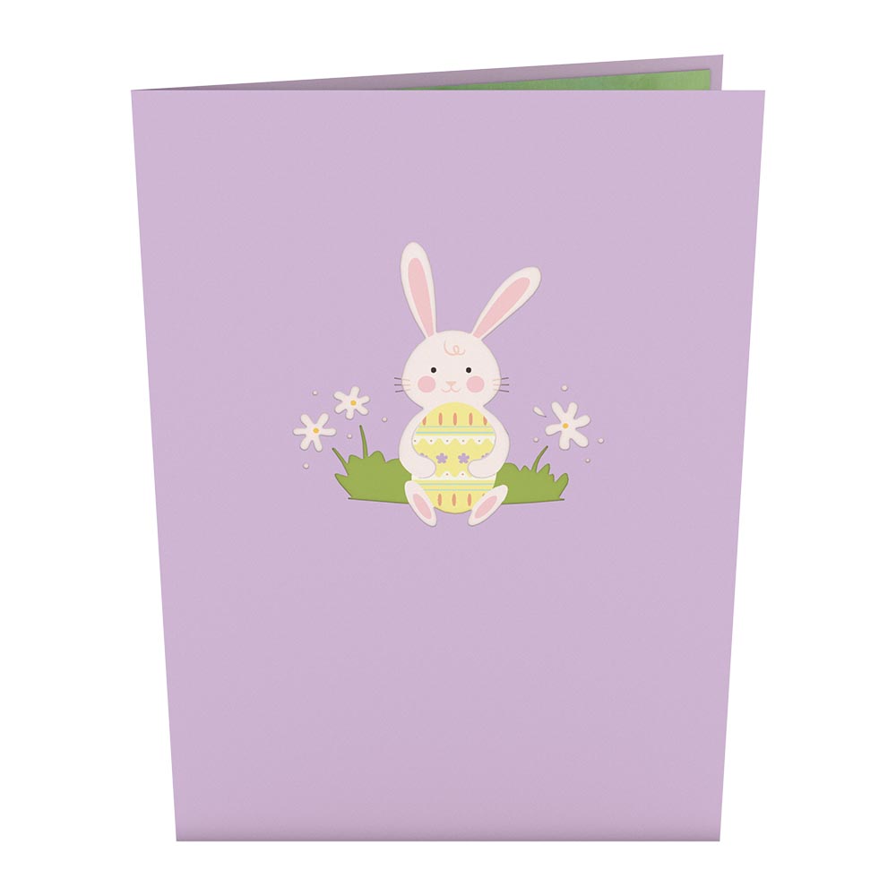 Easter Bunny Basket Pop-Up Card