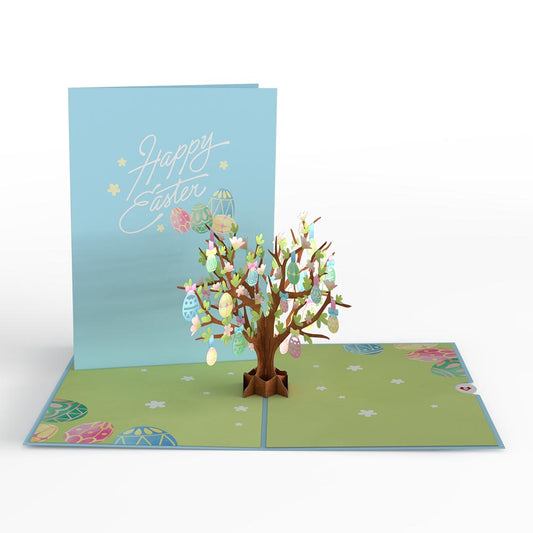 Happy Easter Egg Tree Pop-Up Card