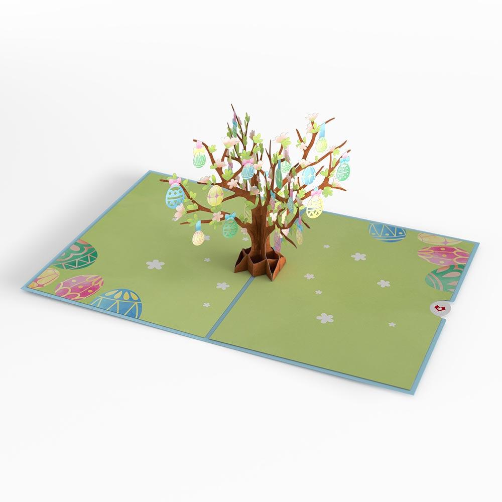 Happy Easter Egg Tree Pop-Up Card