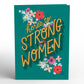 Here's to Strong Women Pop-Up Card