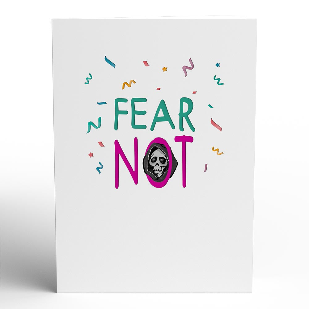 Grim Reaper Dark Humor Birthday Pop-Up Card