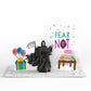 Grim Reaper Dark Humor Birthday Pop-Up Card