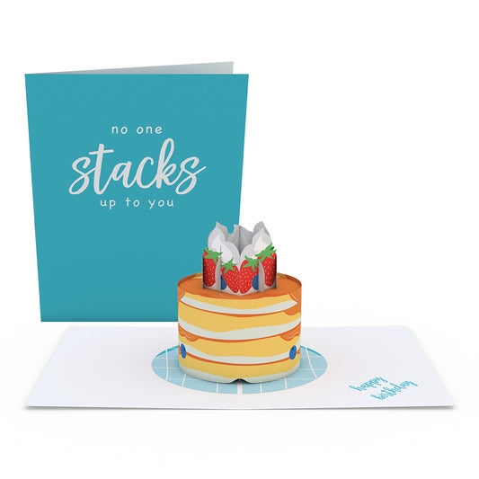 Pancake Stacks Birthday Paperpop Card®