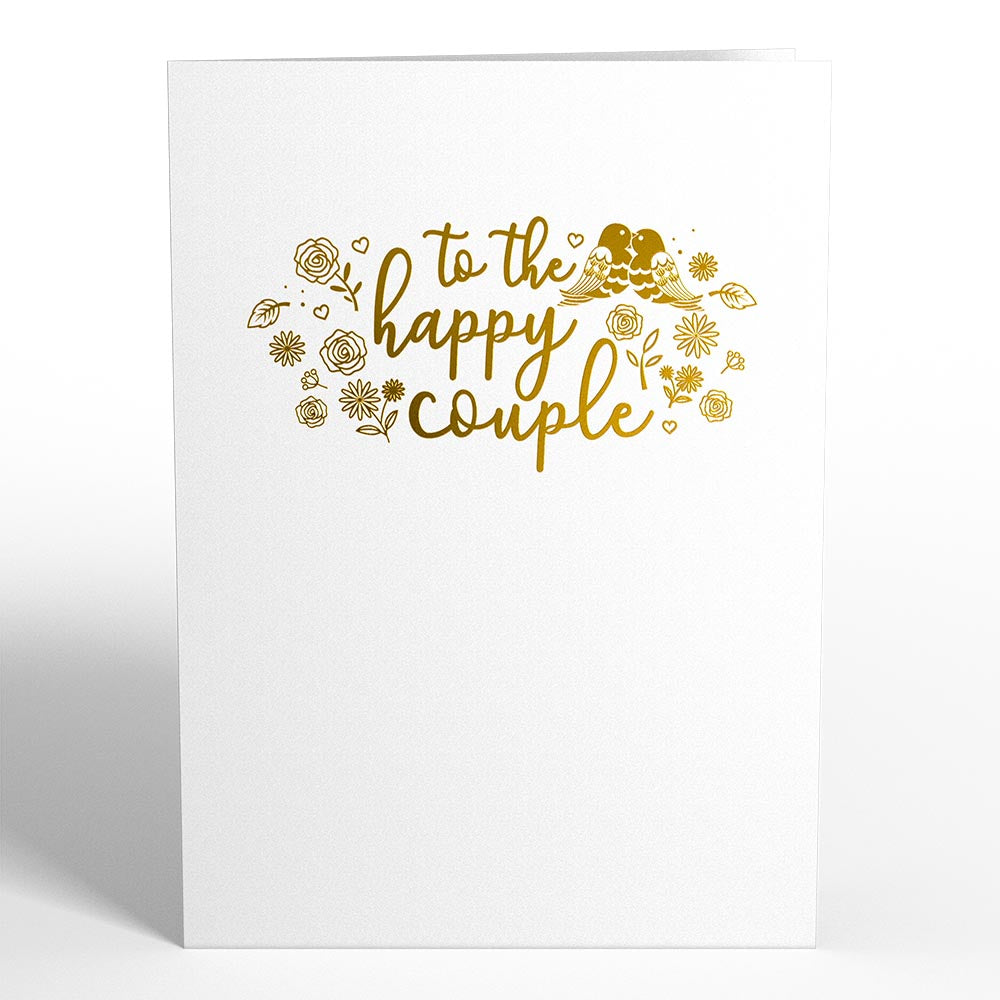 Wedding Congratulations Pop-Up Card