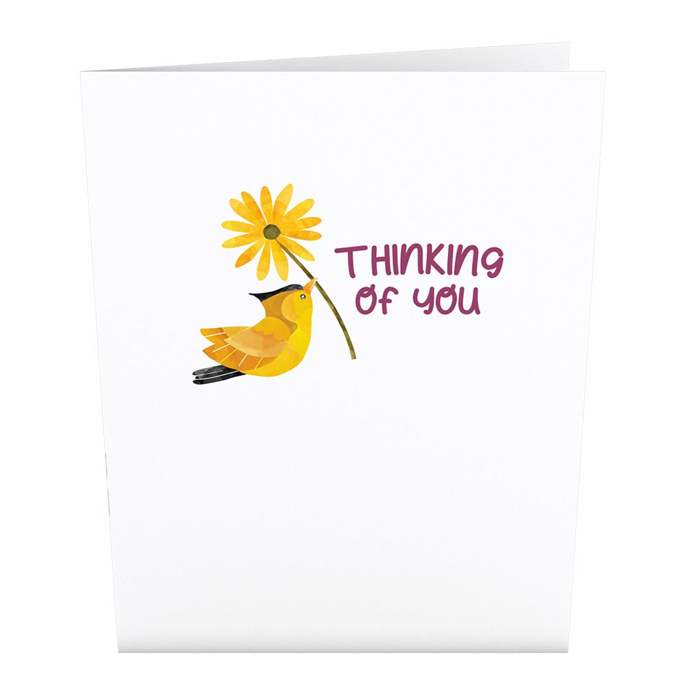 Get Well Soon Bird Paperpop® Card