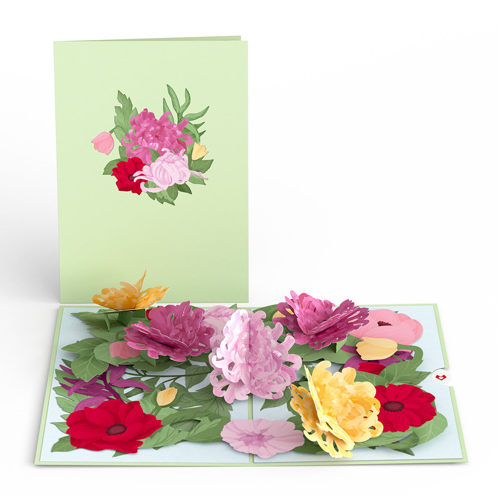 Flower Patch Pop-Up Card – Lovepop