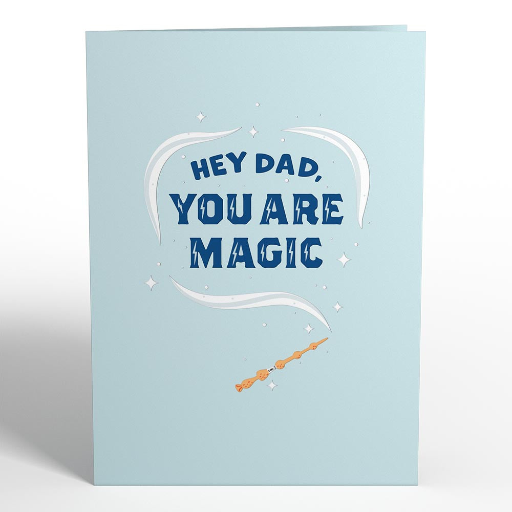 Harry Potter Magical Father's Day Pop-Up Card