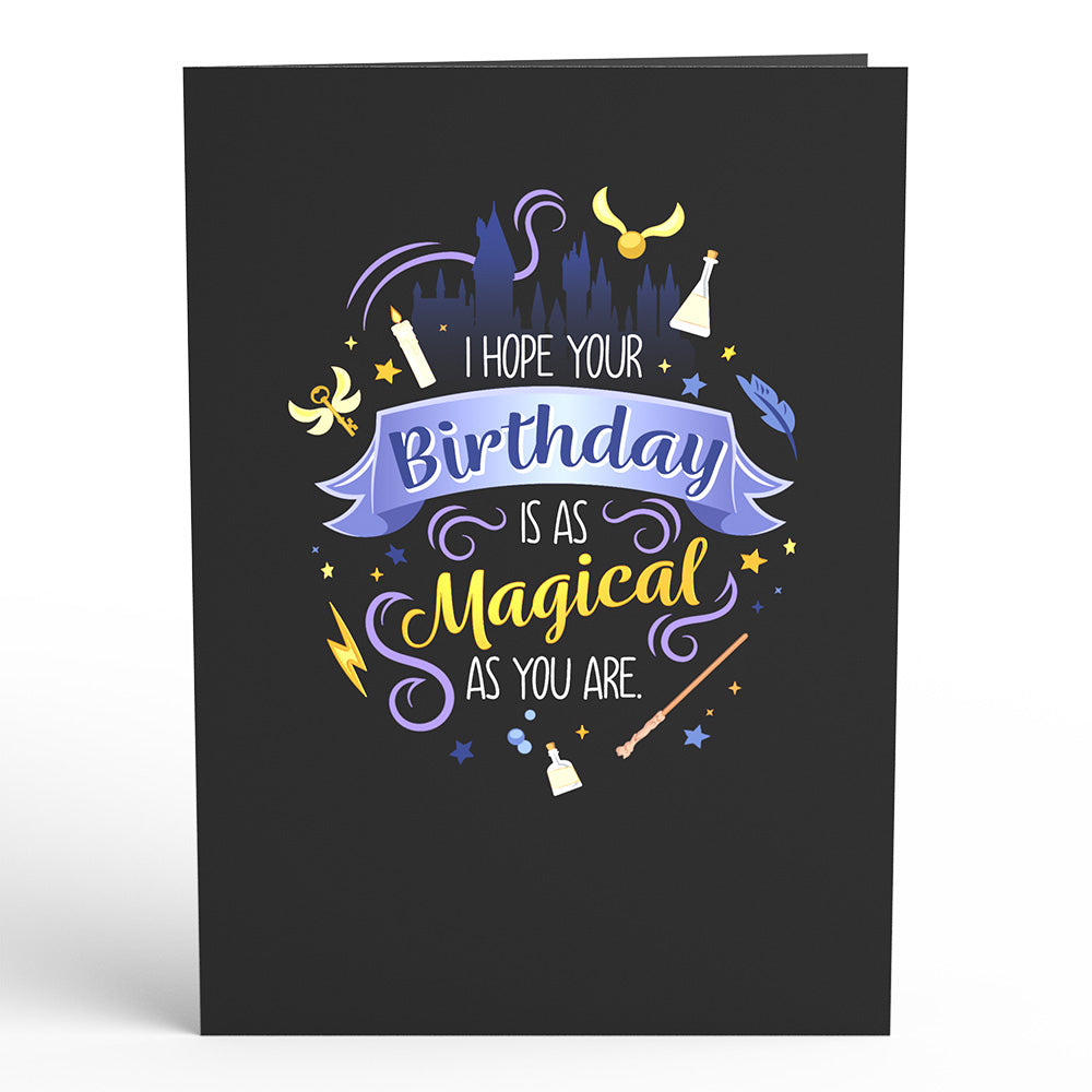 Harry Potter Hogwarts™ Birthday Pop-Up Card – Lovepop