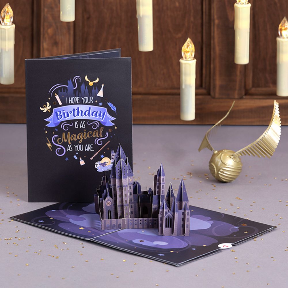 Harry Potter™ Hogwarts™ Birthday Pop-Up Card