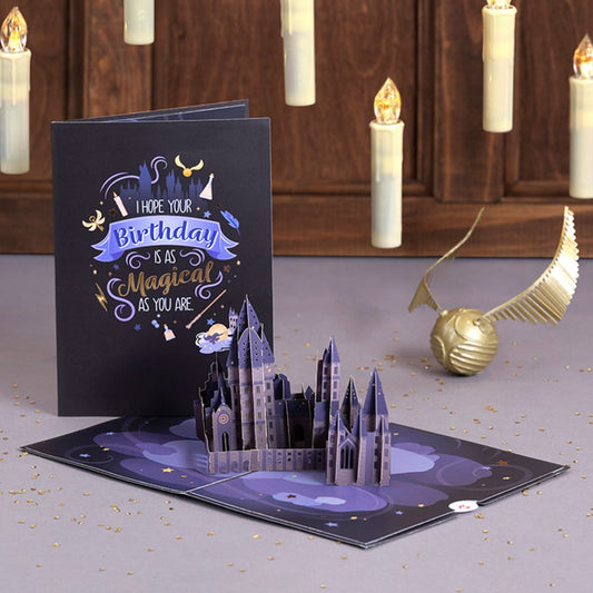 Harry Potter Hogwarts™ Birthday Pop-Up Card