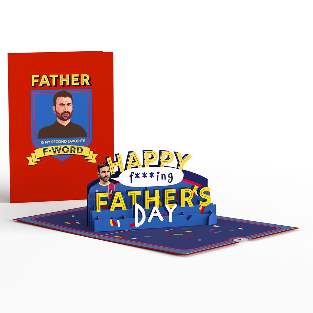 Ted Lasso Happy Father's Day Pop-Up Card