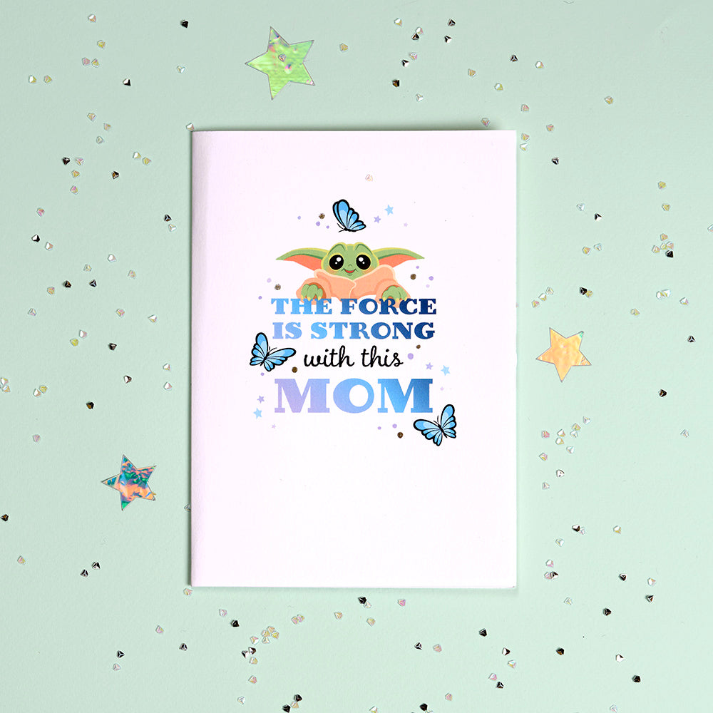 Stunning Grogu Mother's Day Card Scene Nature Stunning Grogu Mother's Day Card Scene Nature