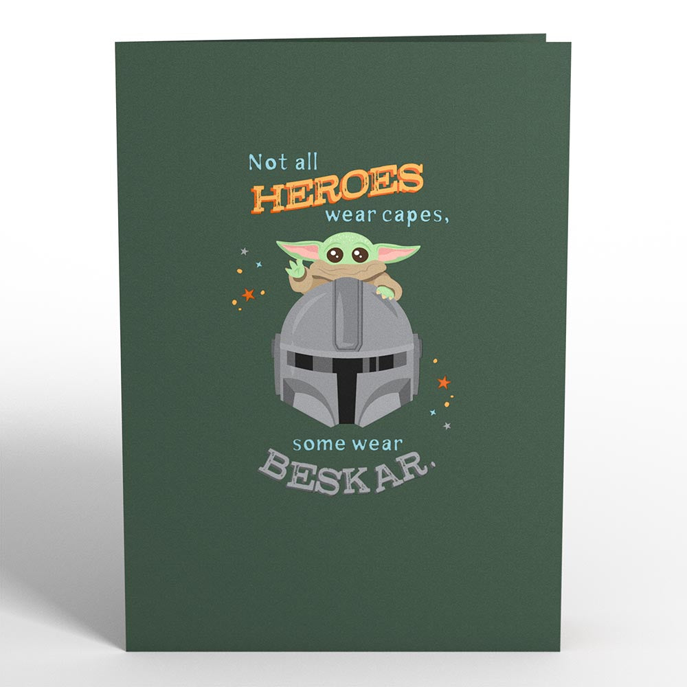 Star Wars™ The Mandalorian™ Beskar Father's Day Pop-Up Card