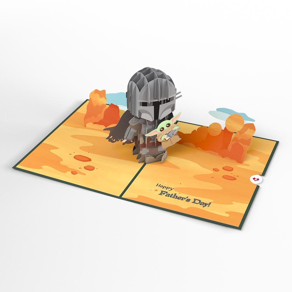 Star Wars™ The Mandalorian™ Beskar Father's Day Pop-Up Card