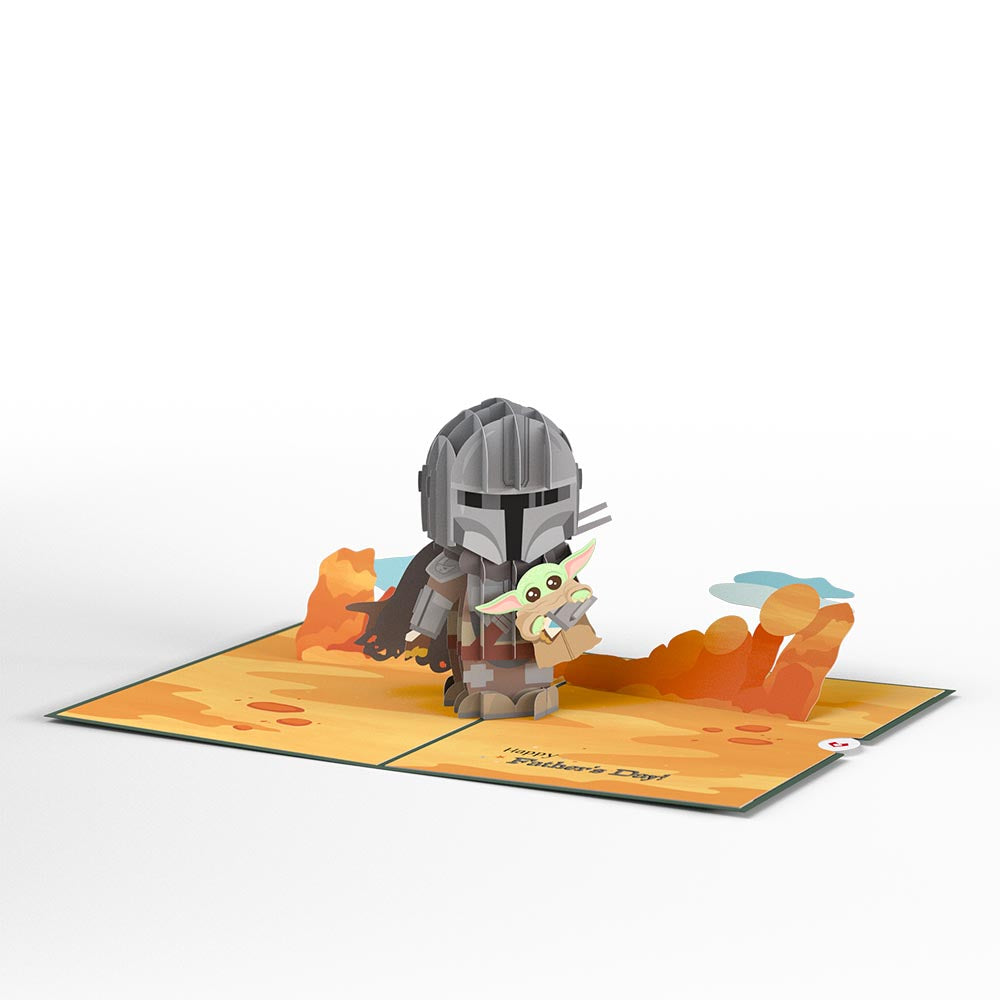 Star Wars™ The Mandalorian™ Beskar Father's Day Pop-Up Card