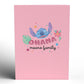 Disney's Stitch Ohana Mother's Day Pop-Up Card