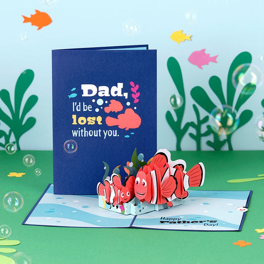 Disney and Pixar Finding Nemo Father's Day Pop-Up Card