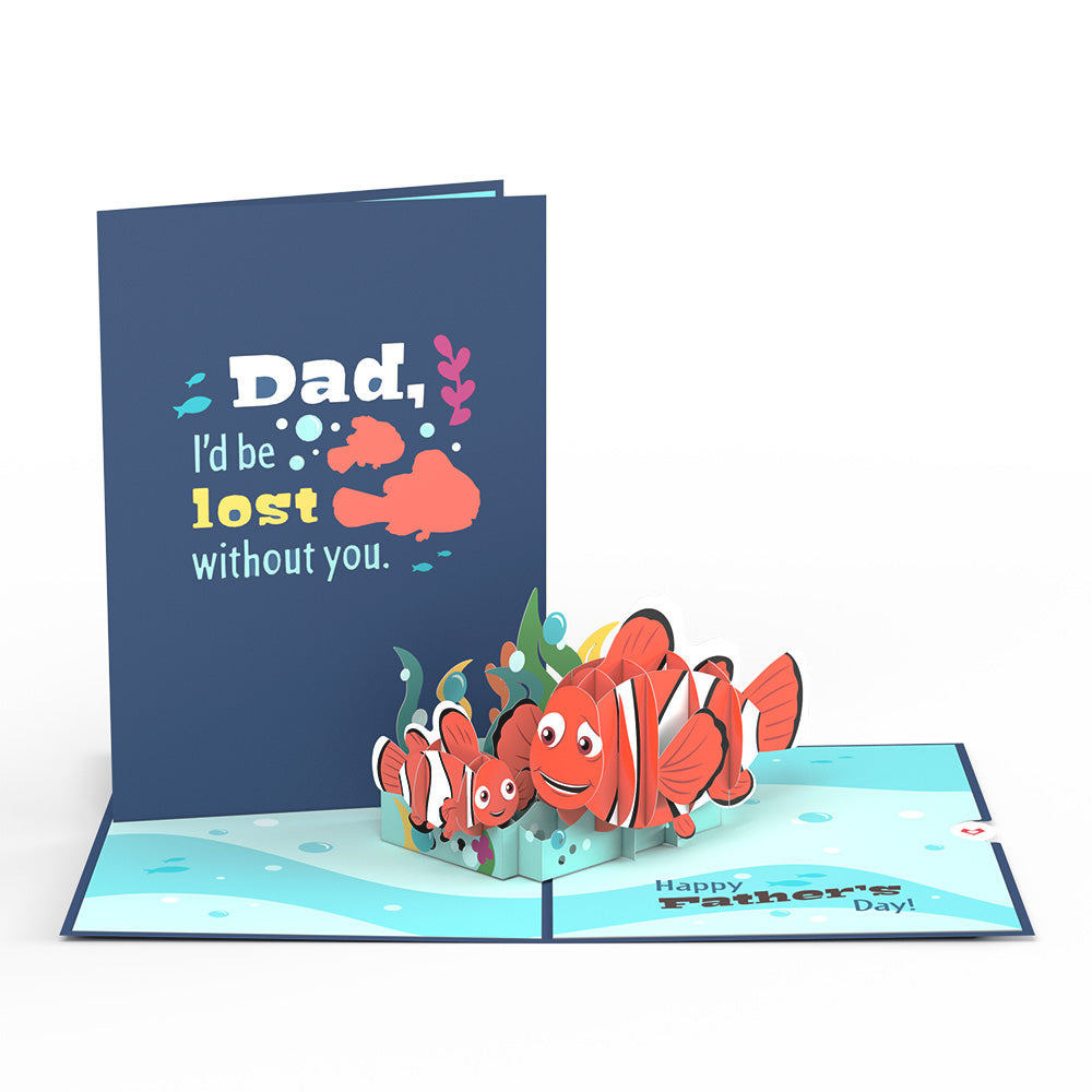 Disney and Pixar Finding Nemo Father's Day Pop-Up Card