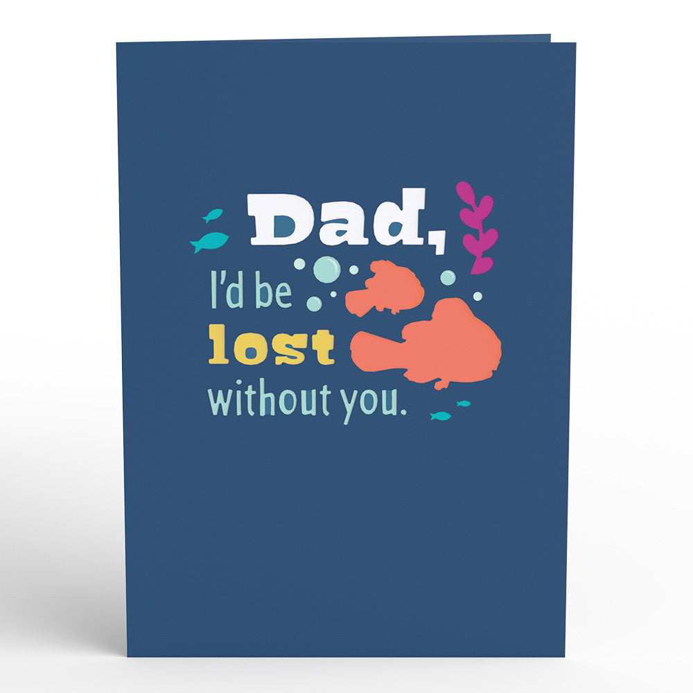 Disney and Pixar Finding Nemo Father's Day Pop-Up Card