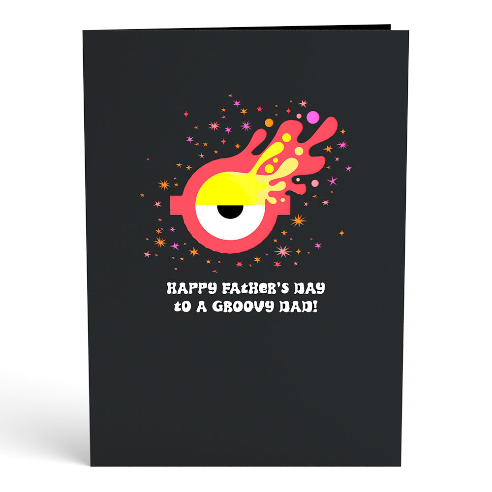 Minions Groovy Father's Day Pop-Up Card