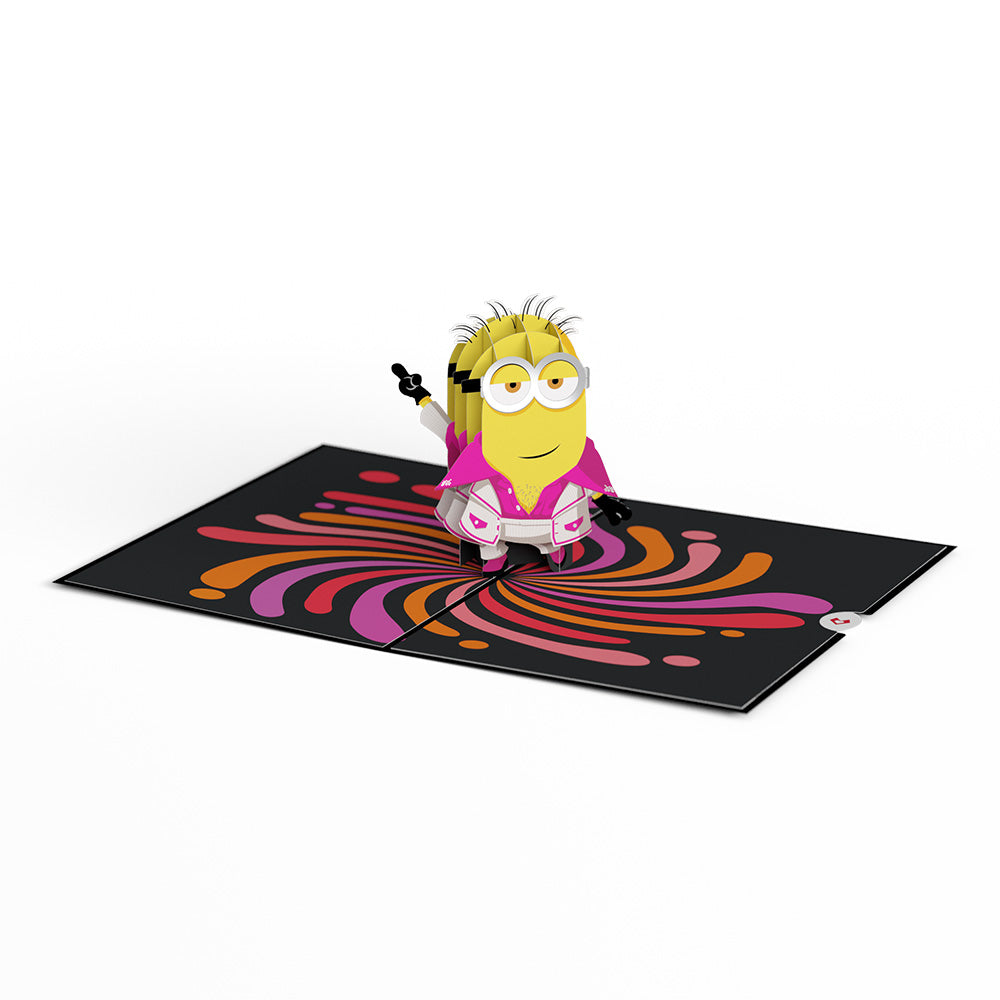Minions Groovy Father's Day Pop-Up Card