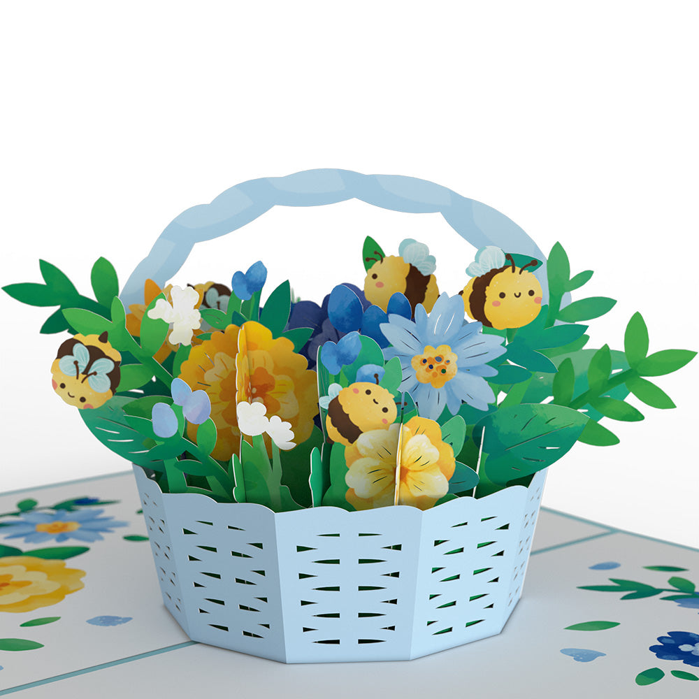 Bee-utiful Flower Patch Pop-Up Card