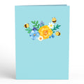 Bee-utiful Flower Patch Pop-Up Card