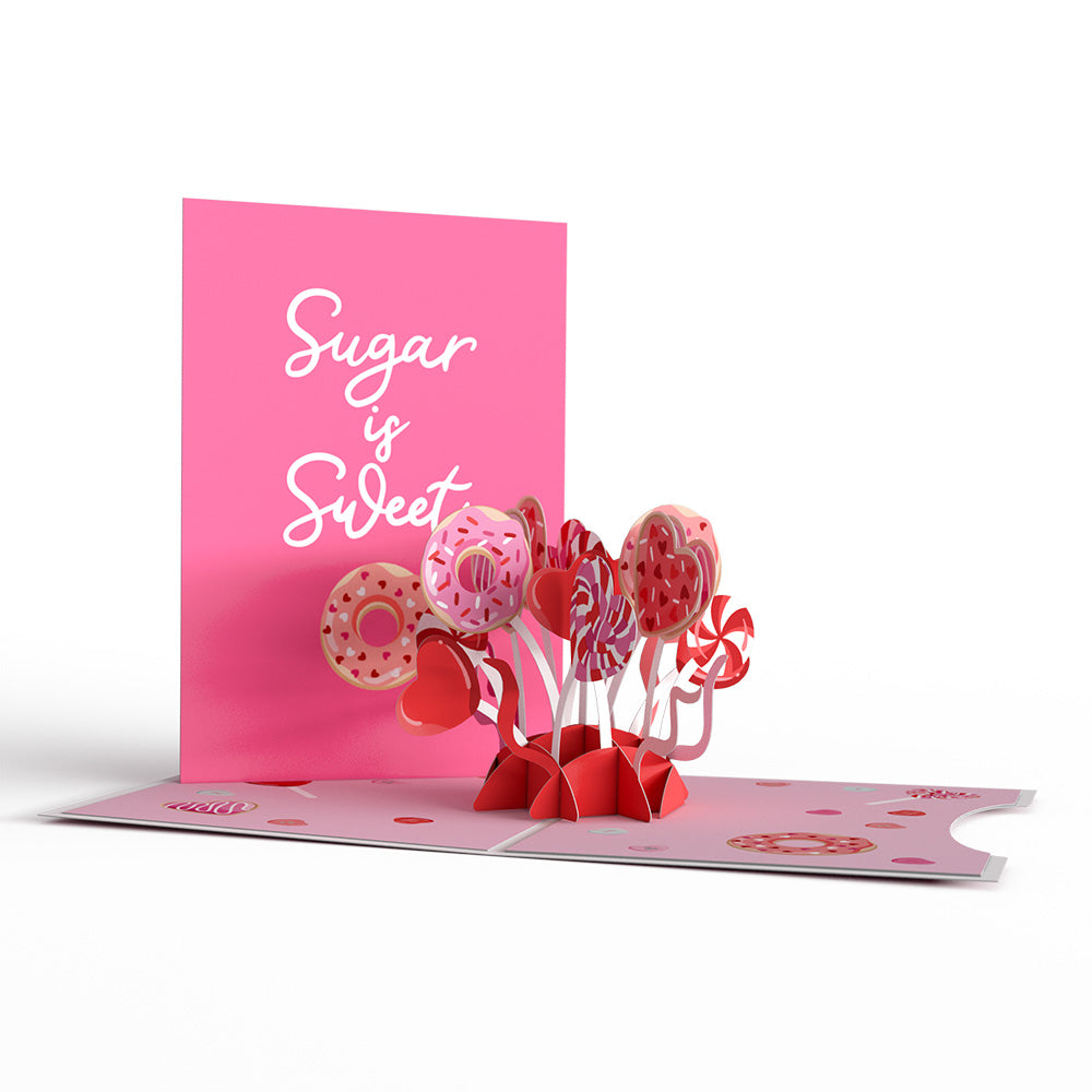 Valentine's Day Roses Nesting Card