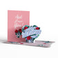 Valentine's Day Roses Nesting Card