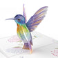 To My Daughter Mother’s Day Hummingbird Pop-Up Card