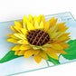 For my Wife Sunflower Pop-Up Card