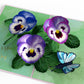 Mother’s Day Pansies Pop-Up Card