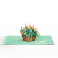 Happy Mother’s Day Butterfly Basket Pop-Up Card
