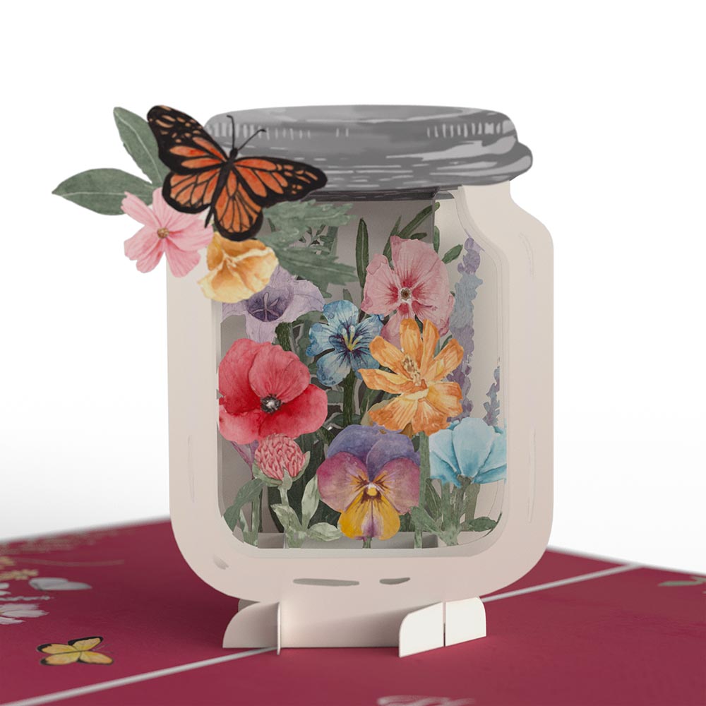 Mother's Day Jar Pop-Up Card