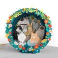 Cat Mom Mother’s Day Pop-Up Card