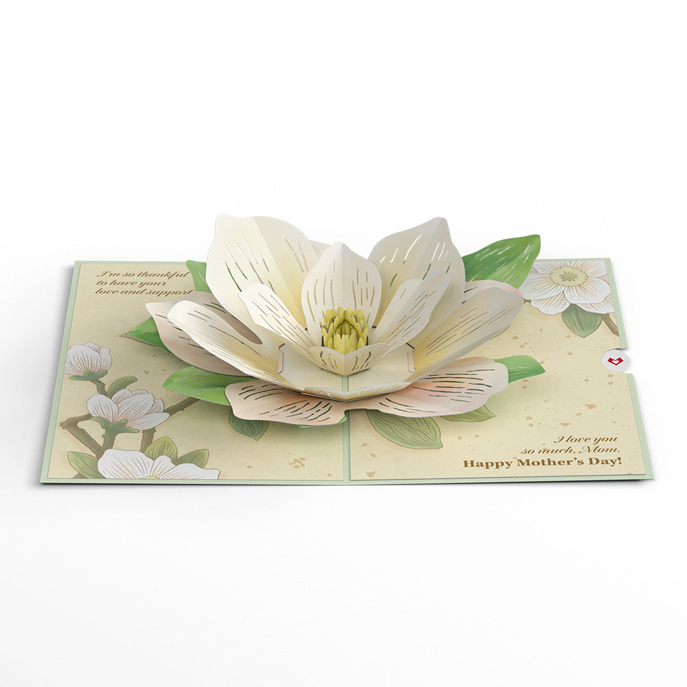 Mother’s Day Magnolia Pop-Up Card